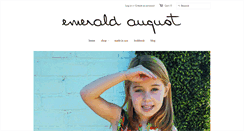 Desktop Screenshot of emeraldaugust.com